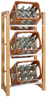 3er Getr�nkekistenst�nder Robin - natura by Dropshipping-Europe – M�bel
