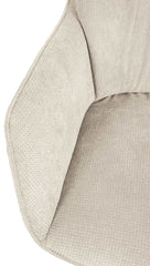 Esszimmerstuhl Jules Stoff - creme