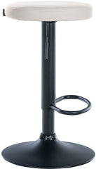 2er Set Barhocker Ponte Kunstleder schwarz - wei�