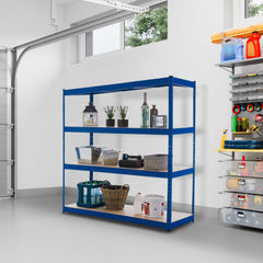 Lagerregal 160x60x180 cm - blau