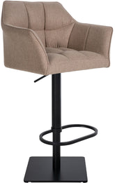 Barhocker Damaso B Filz - taupe