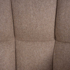 Barhocker Damaso B Filz - taupe