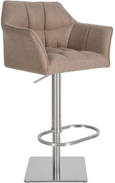 Barhocker Damaso E Filz - taupe