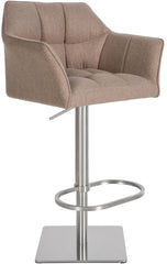 Barhocker Damaso E Filz - taupe