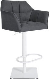 Barhocker Damaso W Filz - grau