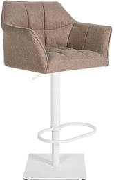 Barhocker Damaso W Filz - taupe