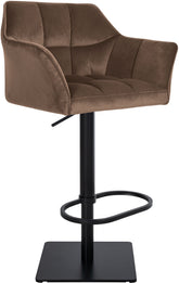 Barhocker Damaso B Samt - braun