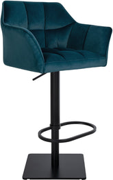 Barhocker Damaso B Samt - gr�n