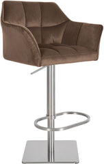 Barhocker Damaso E Samt - braun