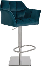 Barhocker Damaso E Samt - gr�n