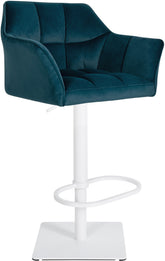 Barhocker Damaso W Samt - gr�n