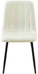 4er Set Stühle Dijon Stoff - creme