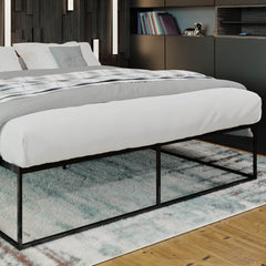 Metallbett Scala 200x200x46 cm - schwarz