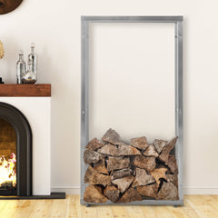 Kaminholzst�nder Keri V2 25x80x150 cm - edelstahl