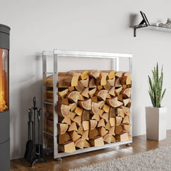 Kaminholzst�nder Keri V2 25x100x100 cm - edelstahl