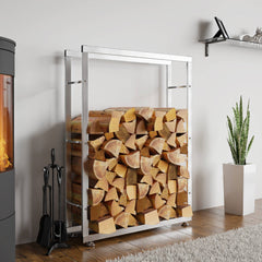 Kaminholzst�nder Keri V2 25x100x125 cm - edelstahl