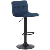 Barhocker Feni Samt - blau