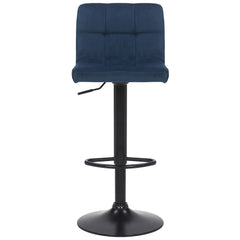 Barhocker Feni Samt - blau