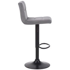 Barhocker Feni Samt - grau