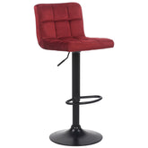 Barhocker Feni Samt - rot