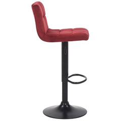 Barhocker Feni Samt - rot