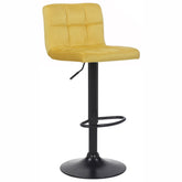 Barhocker Feni Samt - gelb