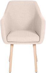 Besucherstuhl Utrecht Stoff natura - beige