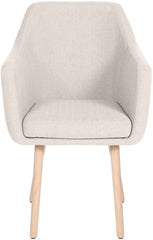 Besucherstuhl Utrecht Stoff natura - creme
