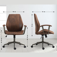 Bürostuhl Nampa - cognac