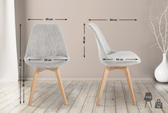 Stuhl Linares Cord - beige