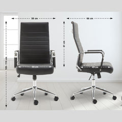 Bürostuhl Kolumbus - schwarz