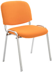 Besucherstuhl Ken C Stoff - orange