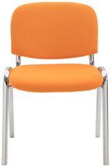 Besucherstuhl Ken C Stoff - orange