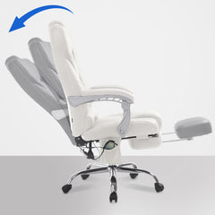 Bürostuhl Pacific mit Massagefunktion V2 - weiß