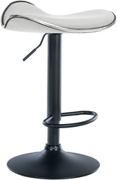 Barhocker Shanghai Kunstleder schwarz - wei�
