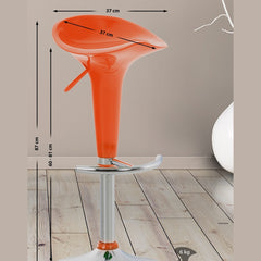 Barhocker Saddle - orange - InfinityMarket