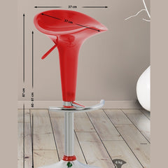 Barhocker Saddle - rot - InfinityMarket