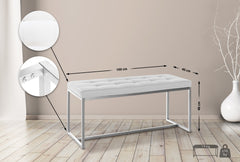 Sitzbank Barci - weiß - InfinityMarket