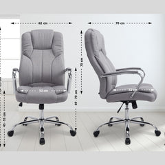 Bürostuhl BIG Xanthos Stoff - grau