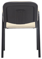 Besucherstuhl Ken PRO Stoff - creme