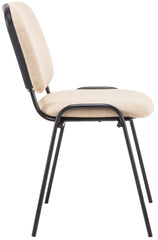 Besucherstuhl Ken V2 Stoff - creme