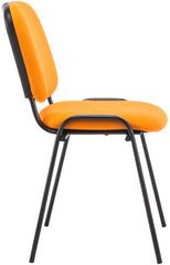 Besucherstuhl Ken V2 Stoff - orange