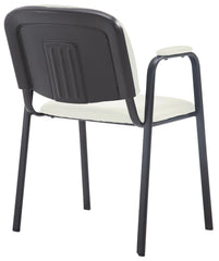 Besucherstuhl Ken PRO Kunstleder - creme