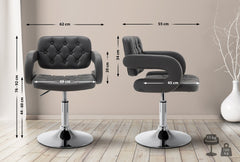 Lounger Dublin Kunstleder - grau