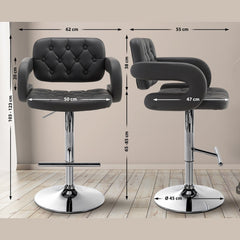 Barhocker Dublin C - grau - InfinityMarket