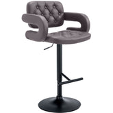 Barhocker Dublin schwarz - braun