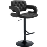Barhocker Dublin schwarz - schwarz