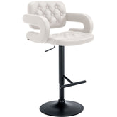 Barhocker Dublin schwarz - weiß
