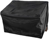 Copertura nera per panchina da giardino da 120 cm di Dropshipping-Europe, ideale per proteggere i mobili esterni.