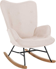 Stuhl Sanka Stoff - creme